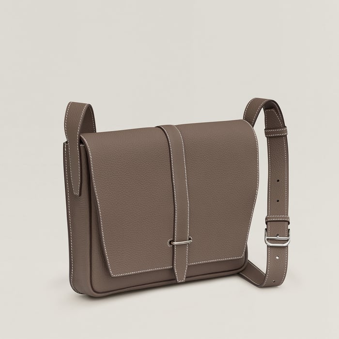 Étoupe Steve Light Junior Messenger Bag