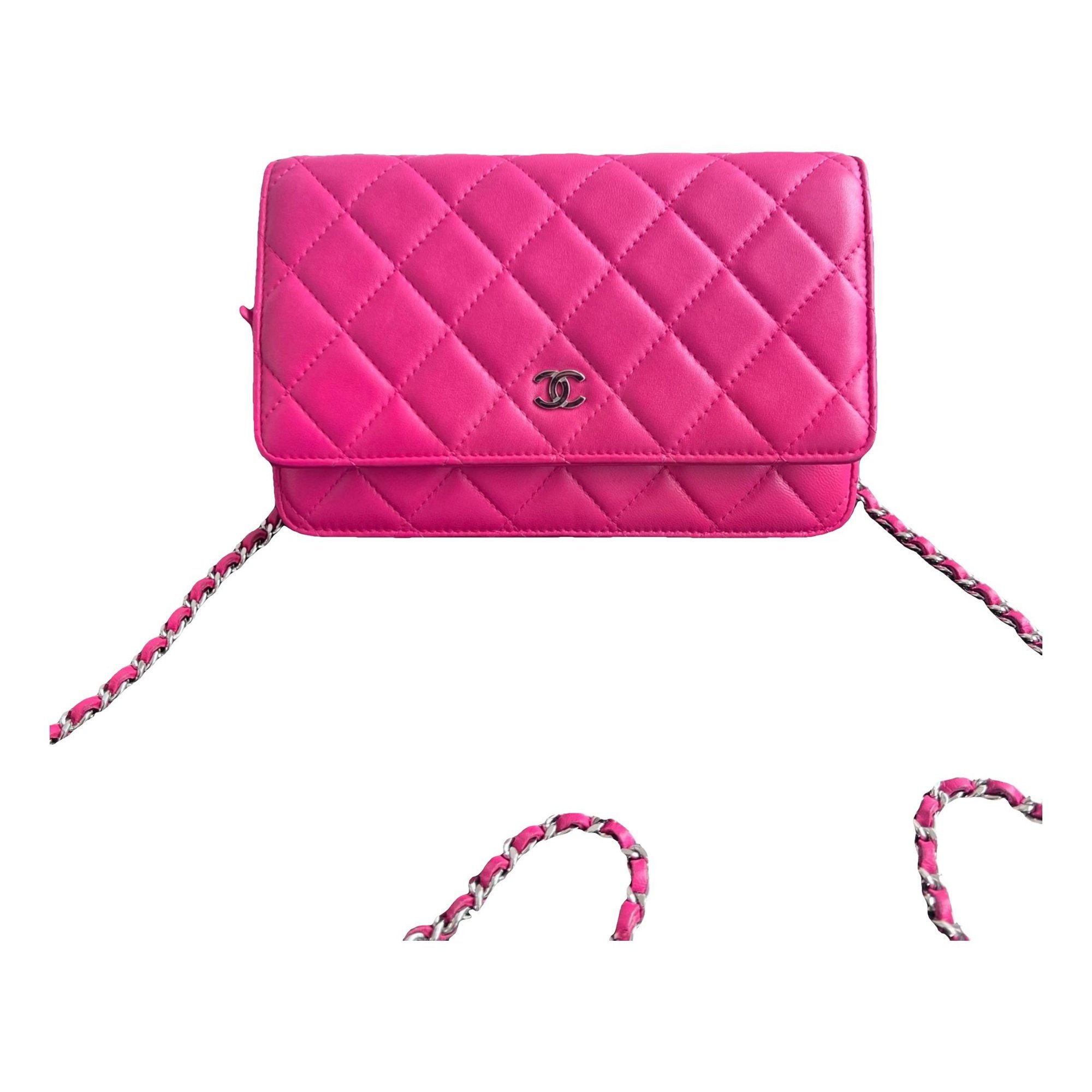 Wallet On Chain Timeless/Classique leather crossbody bag