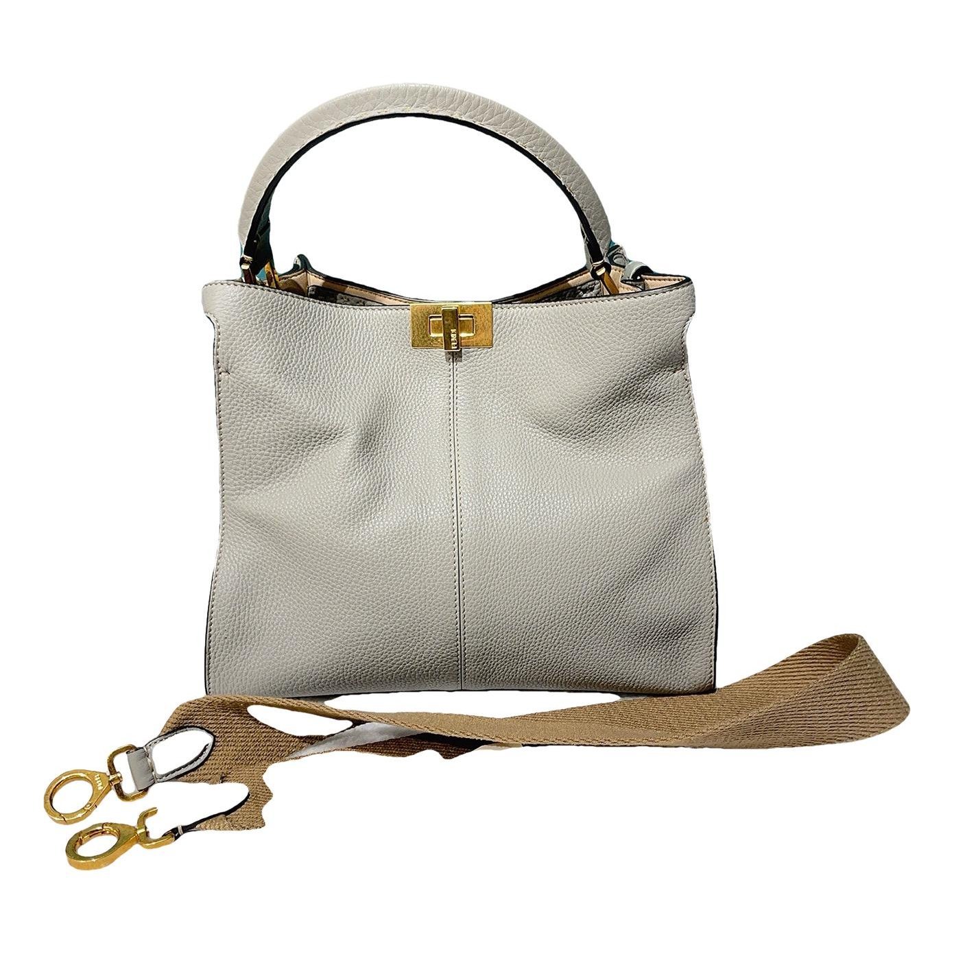 Peekaboo X-Lite leather handbag