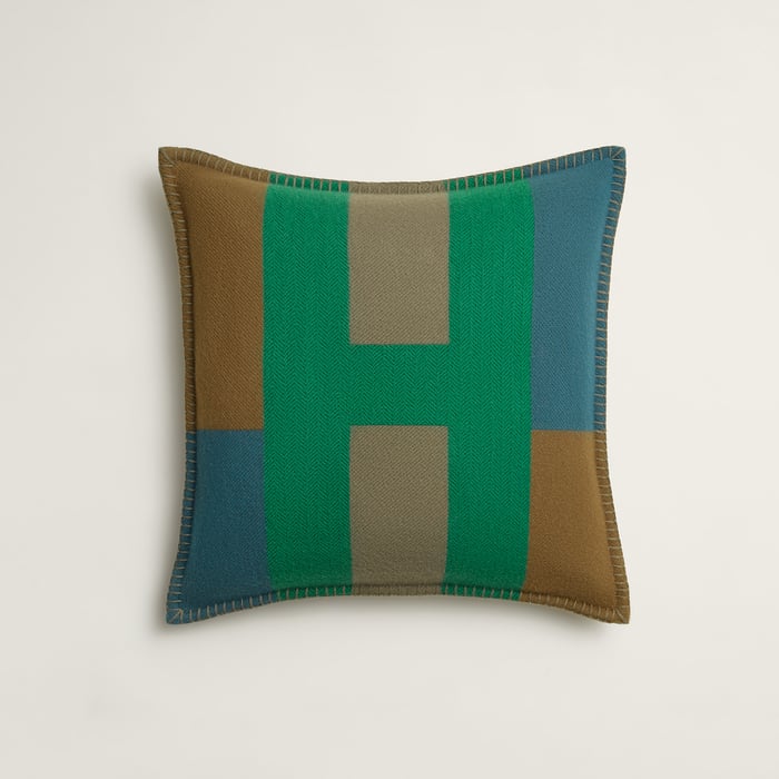 Vert Forêt H Horizon Pillow