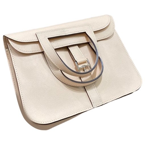 Halzan leather handbag