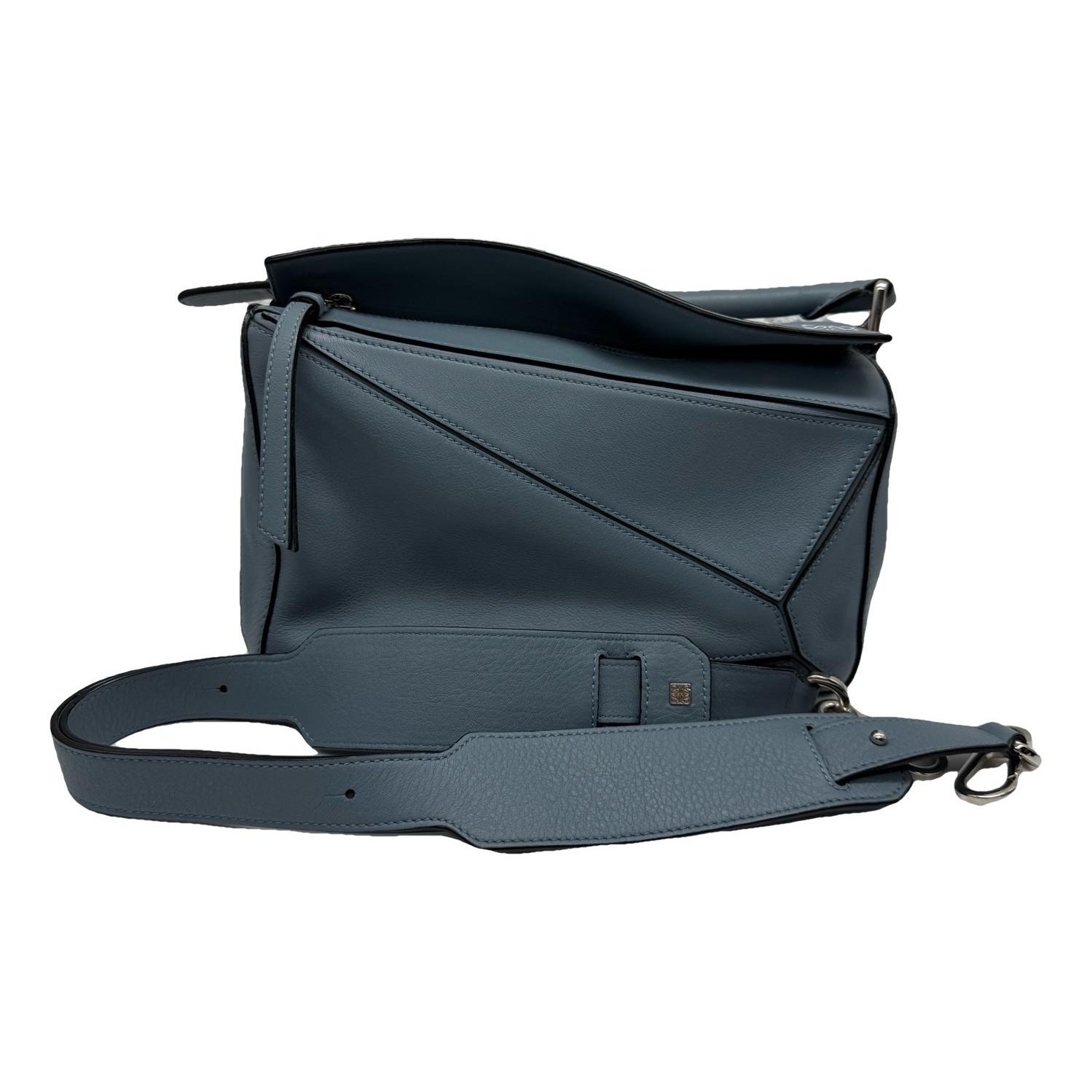 Puzzle leather bag