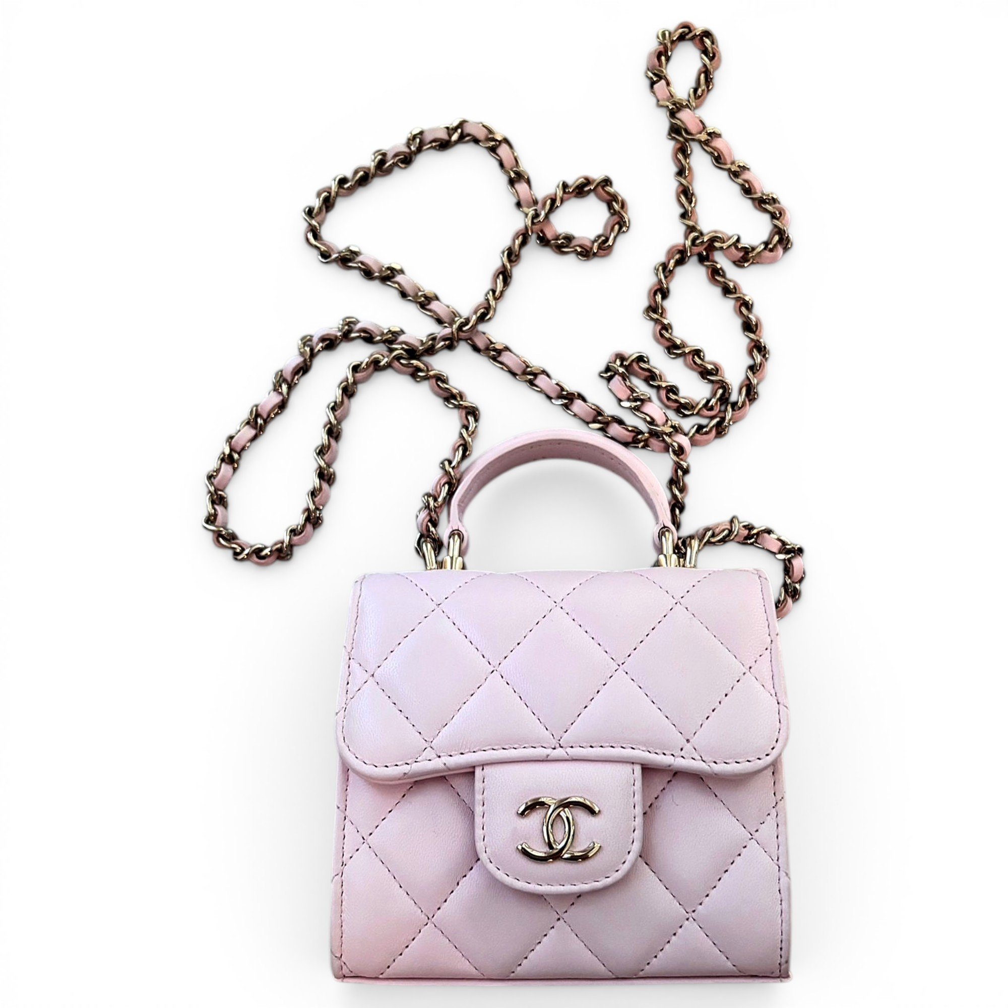 Leather mini bag