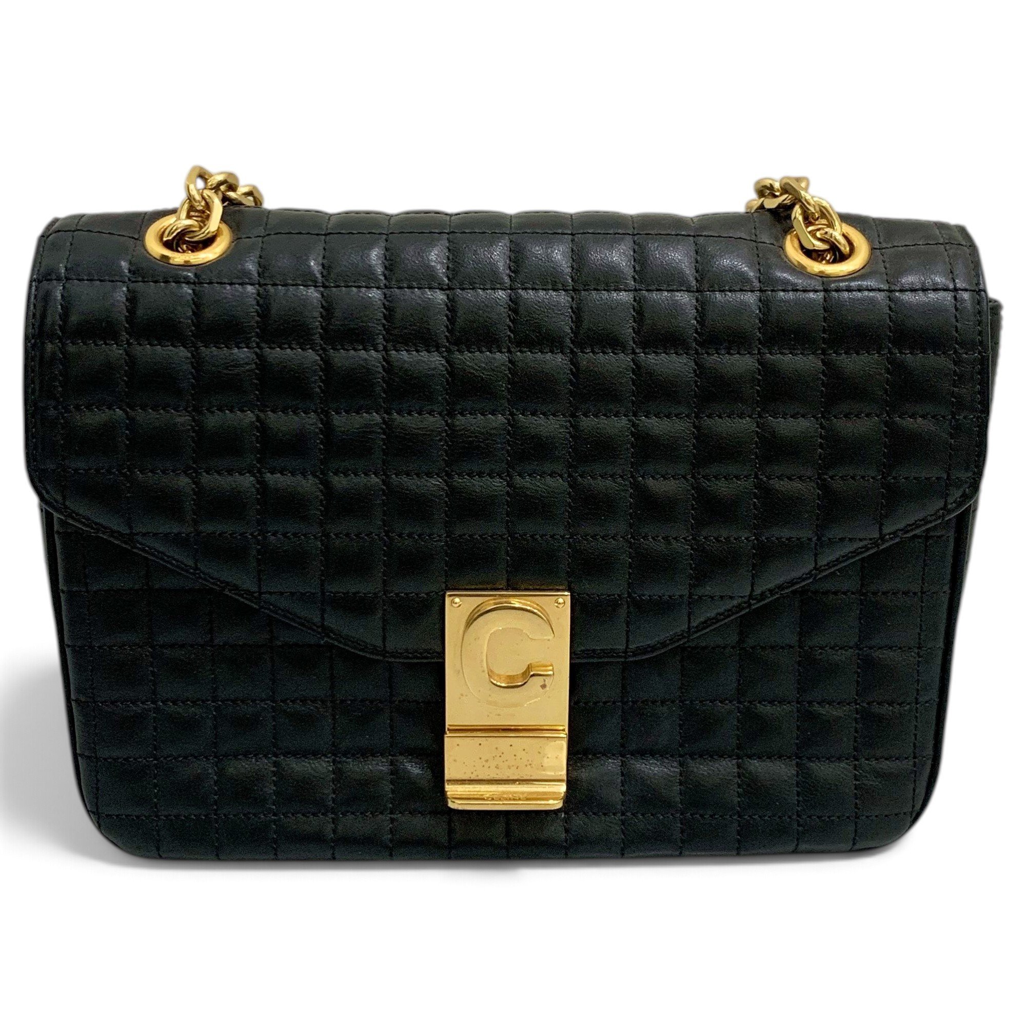 C bag leather handbag