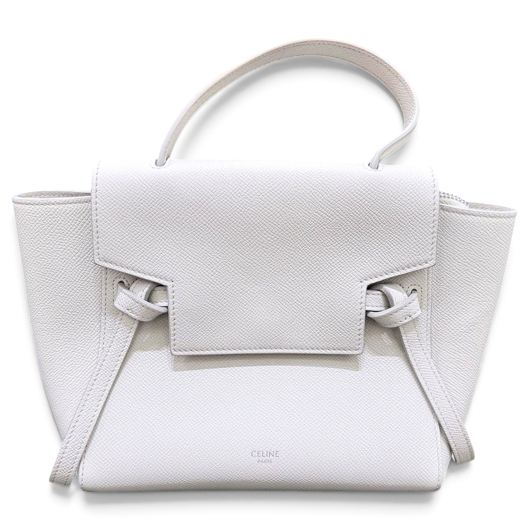 Belt leather handbag