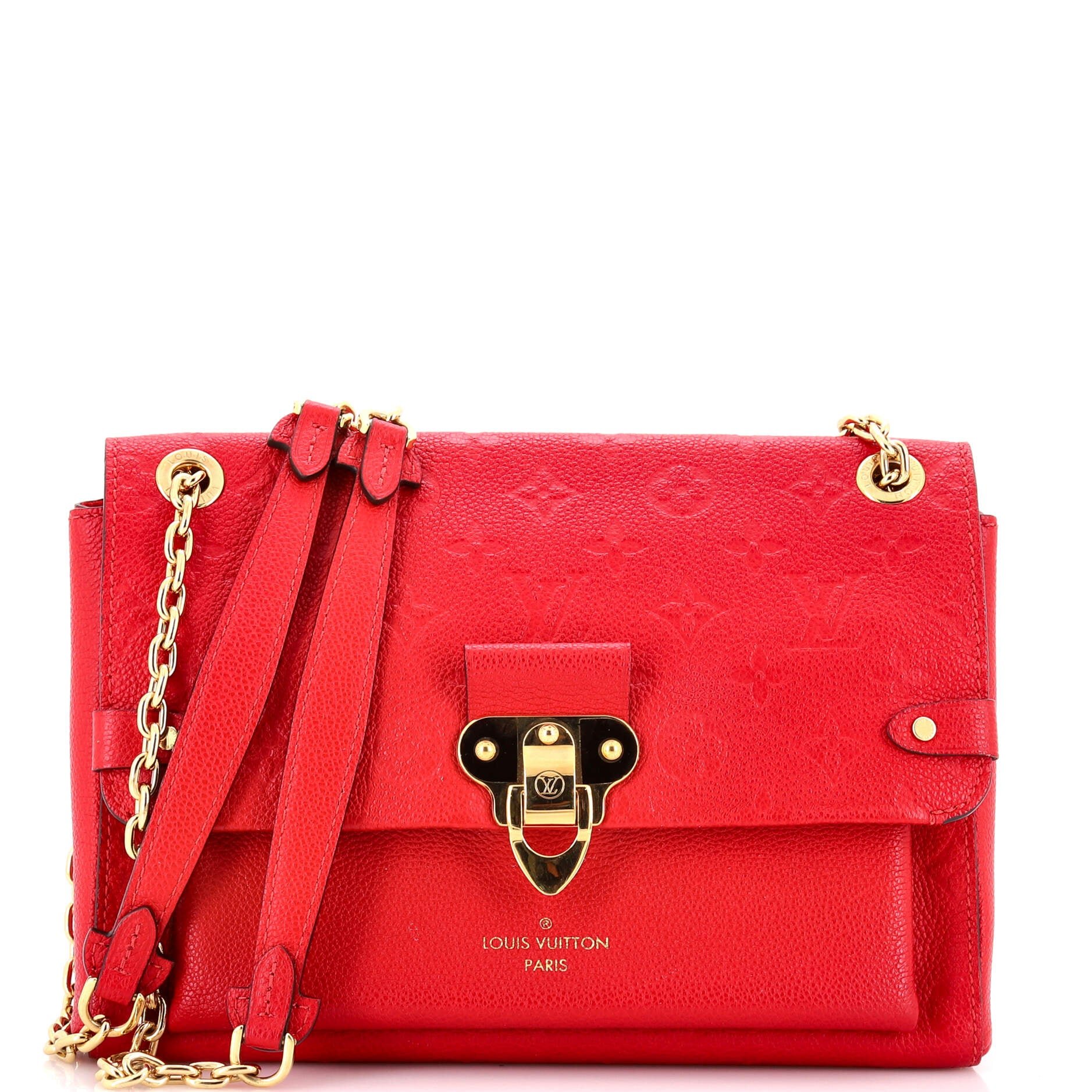 Louis Vuitton Vavin Handbag Monogram Empreinte Leather PM