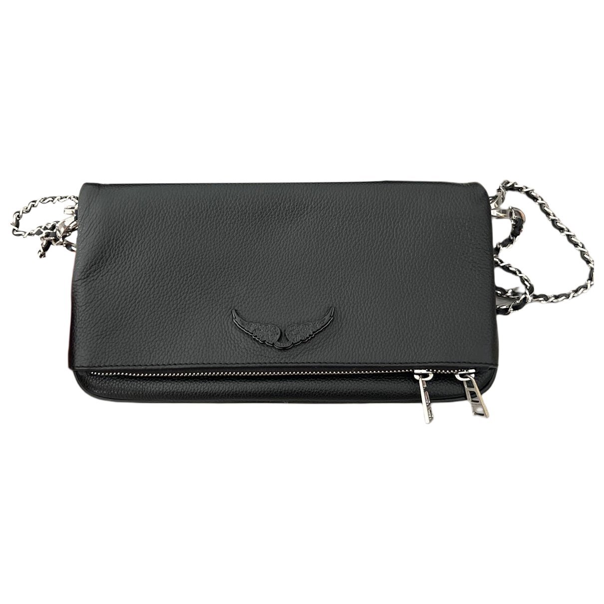 Rock leather crossbody bag
