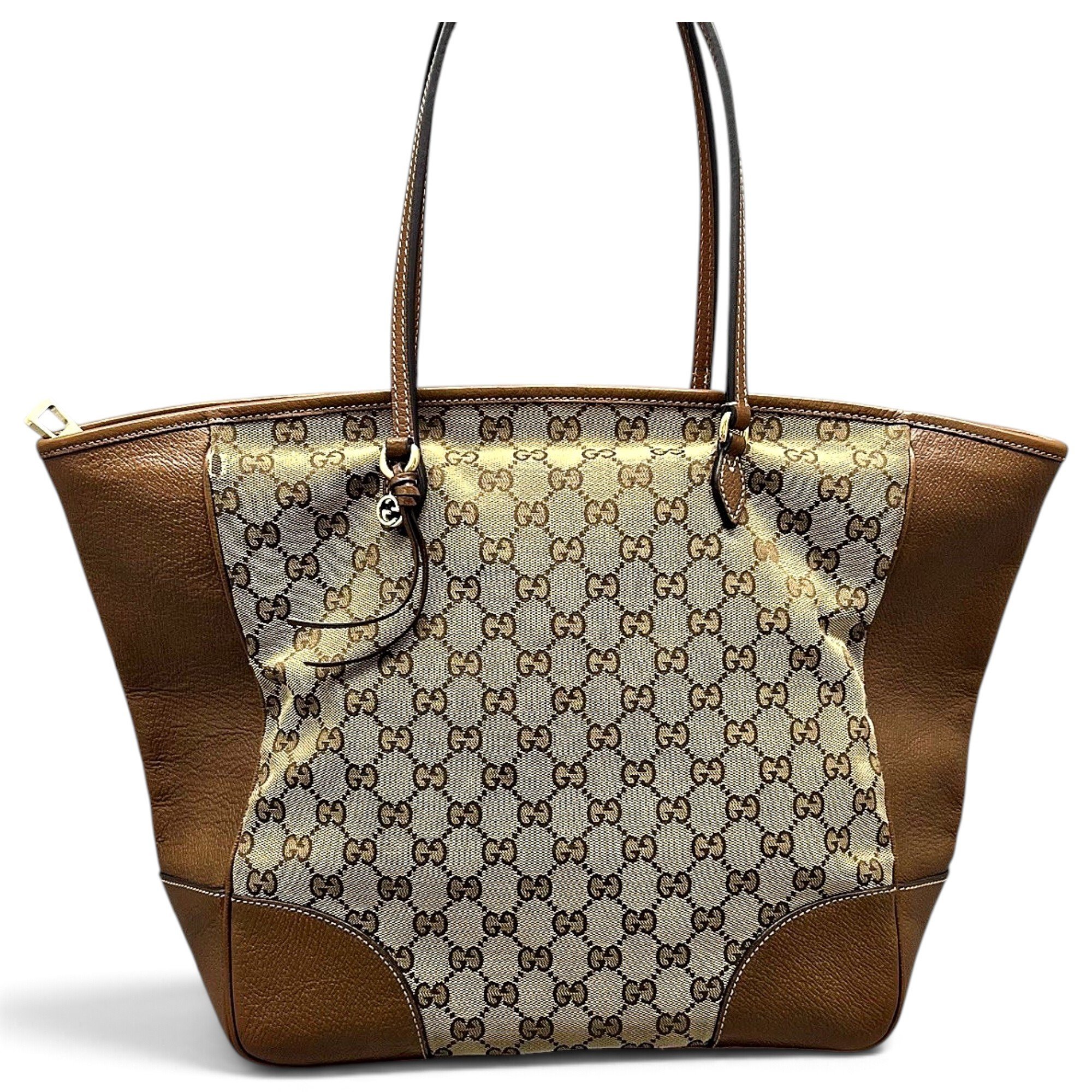 Leather tote