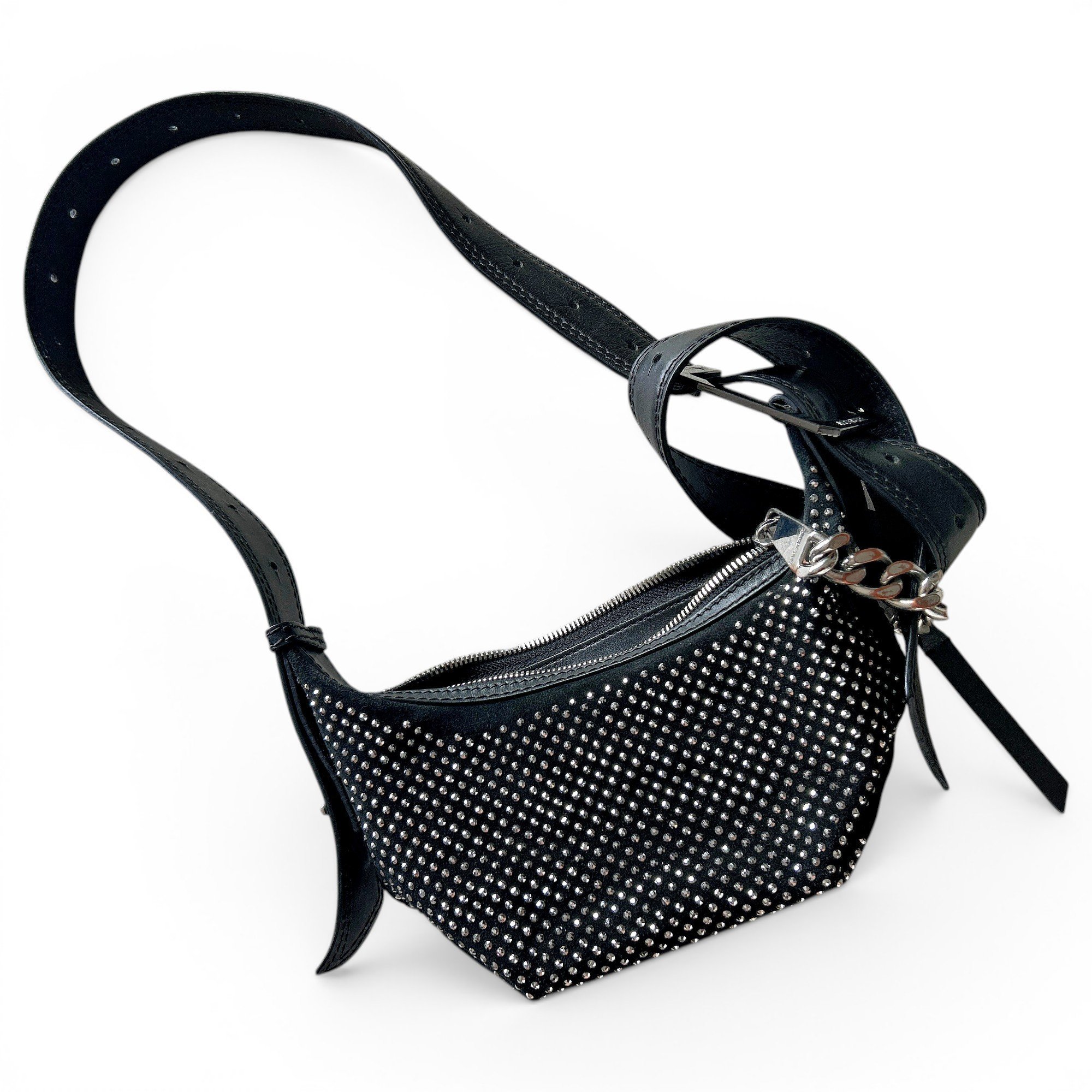 Leather crossbody bag