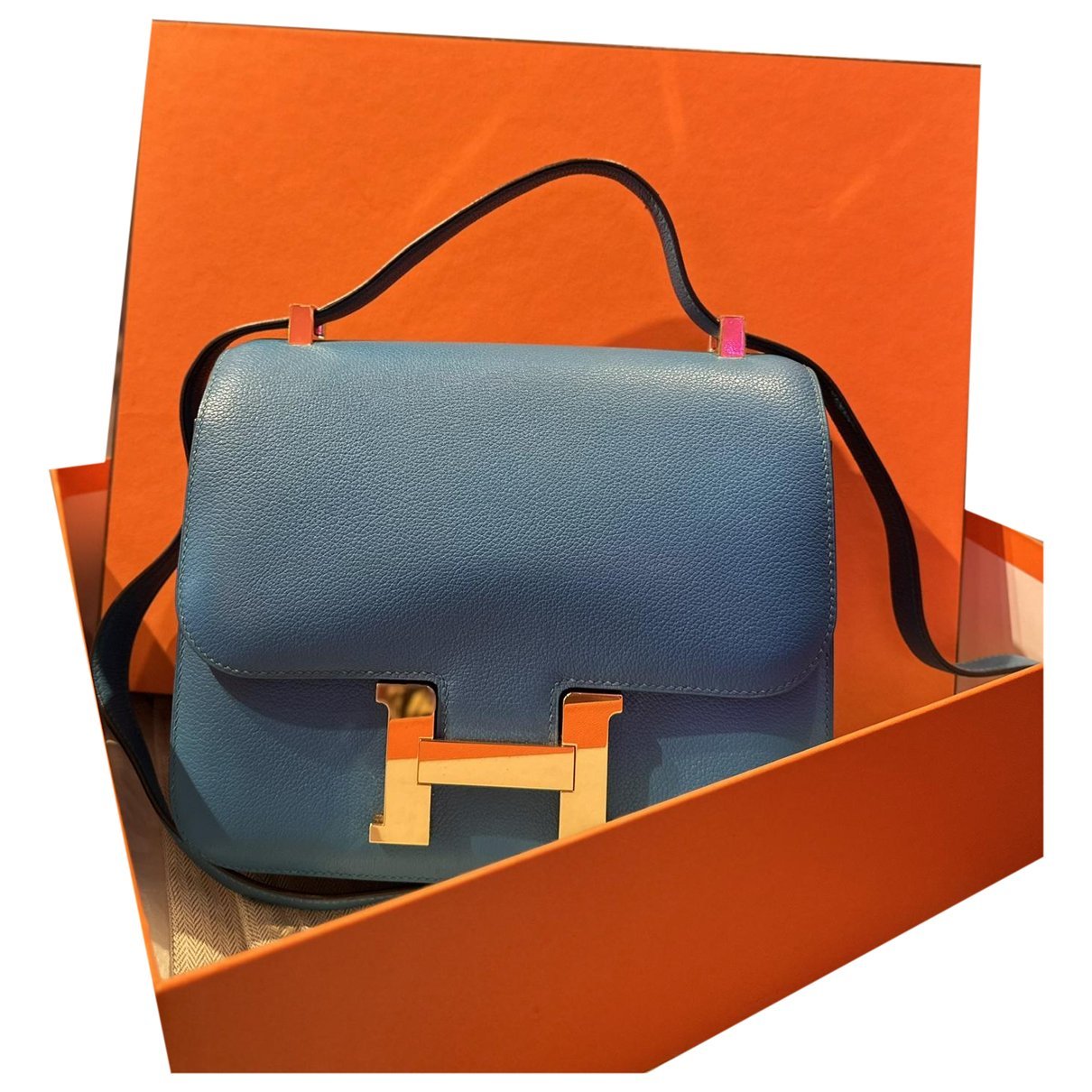 Constance leather handbag