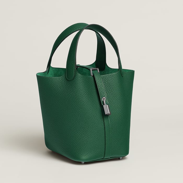 Vert Moyen Picotin Lock 18 Bag