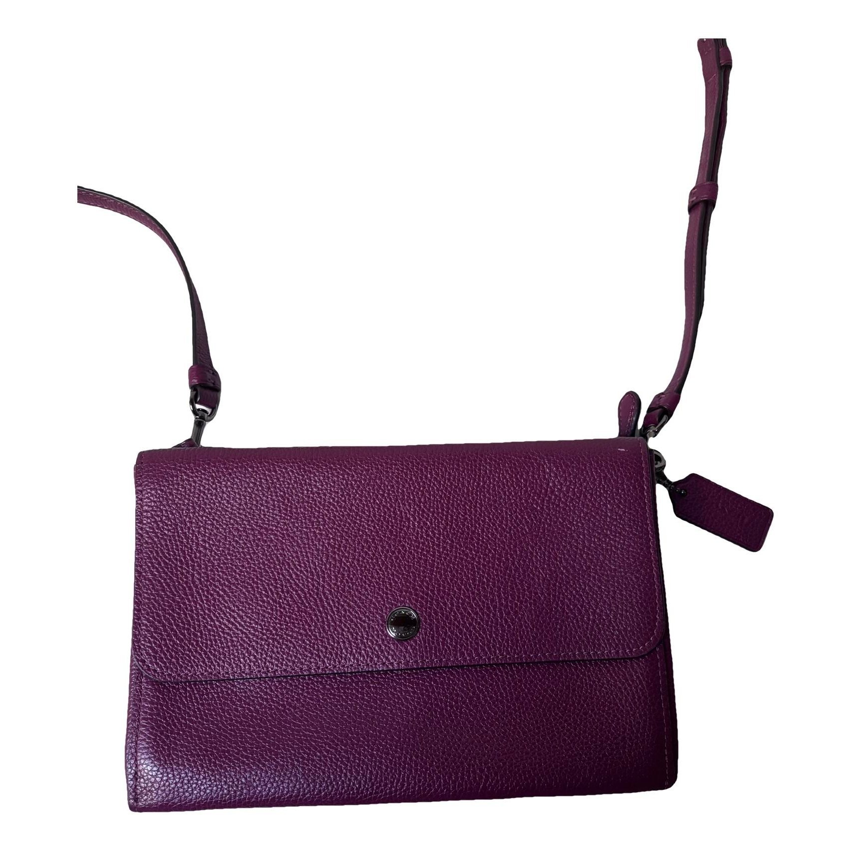 Leather crossbody bag