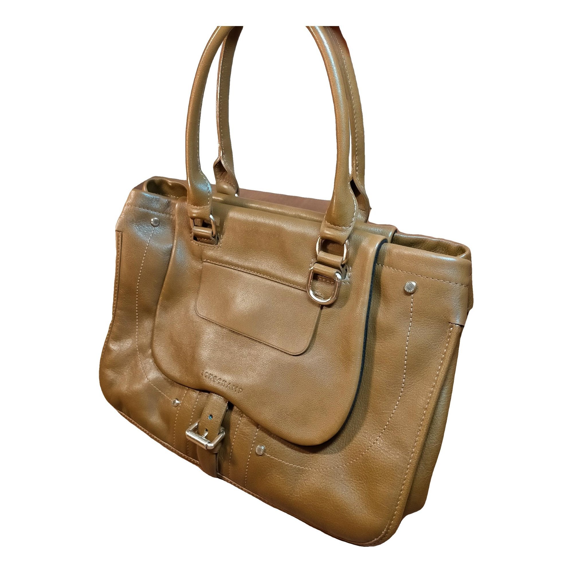 Balzane leather handbag