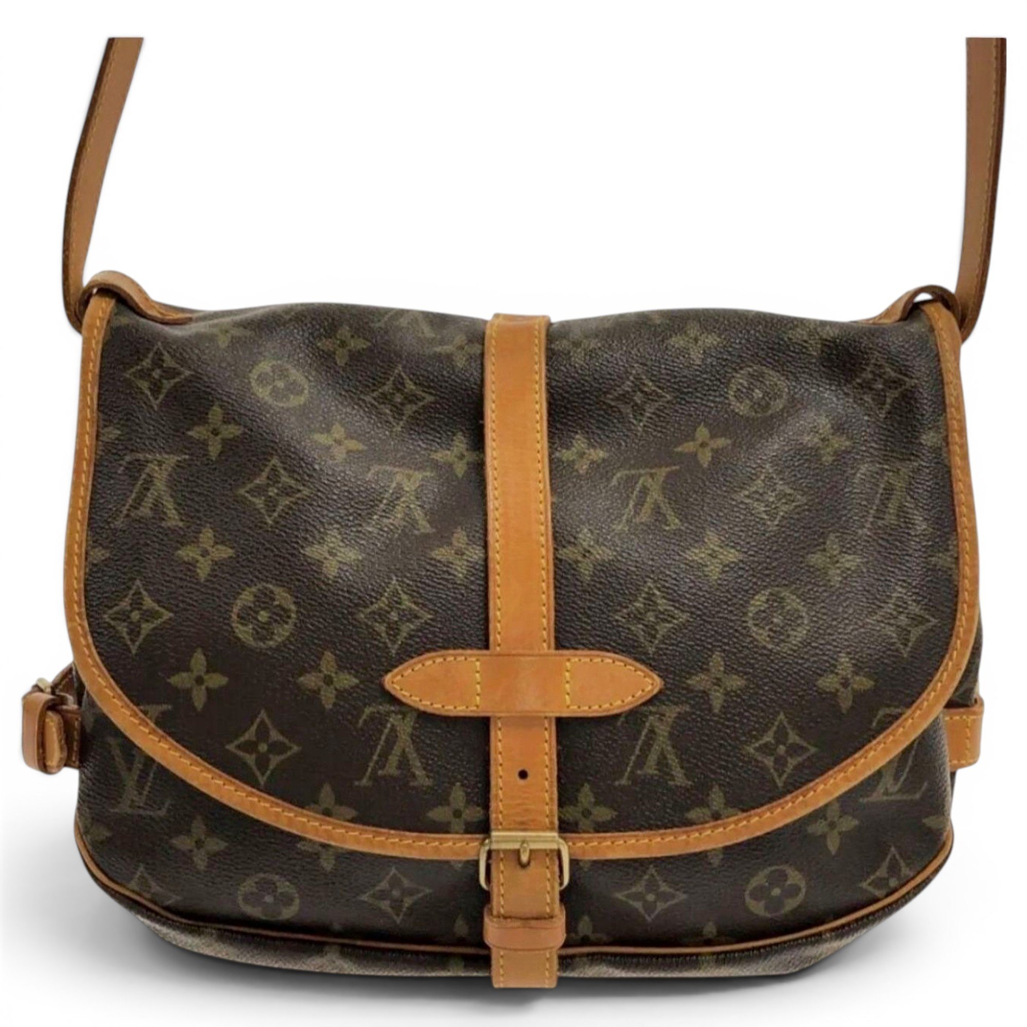 Leather crossbody bag
