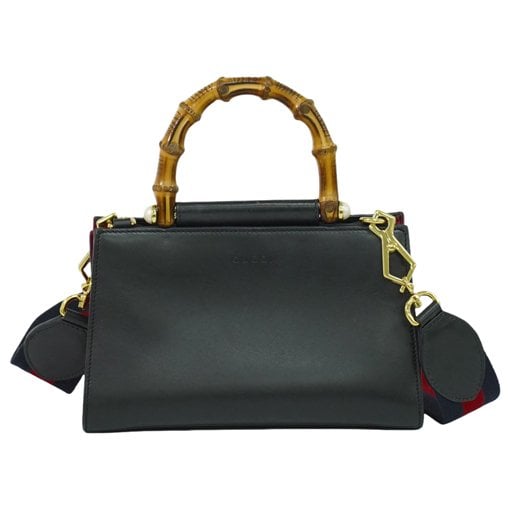 Nymphaea leather handbag