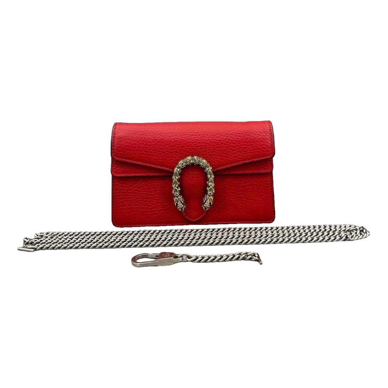 Dionysus Super Mini leather crossbody bag