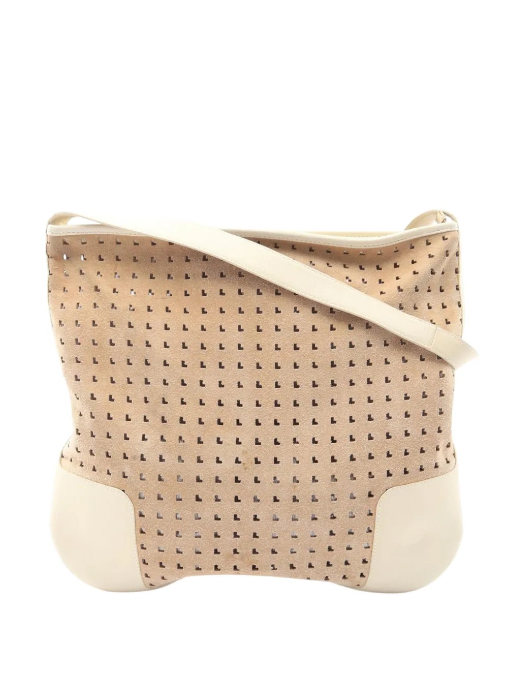2010-2026 Perforated Suede crossbody bag