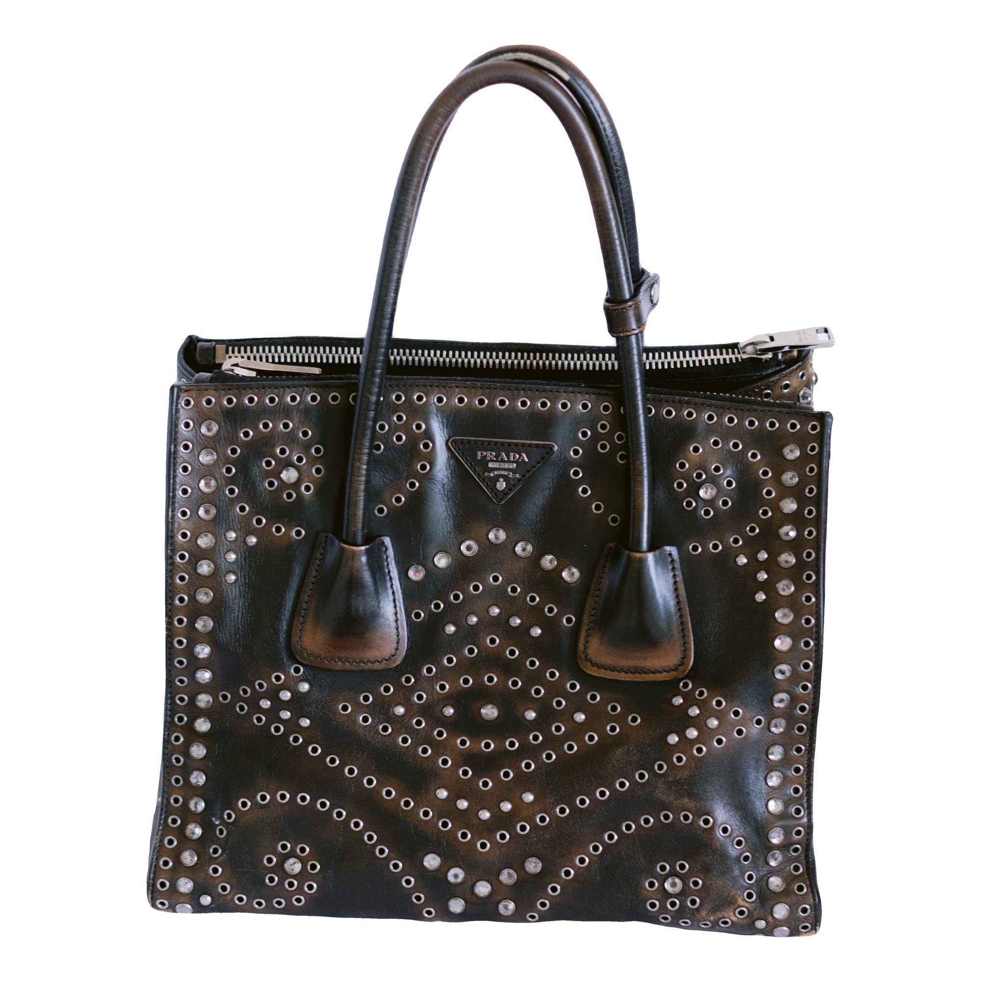 Leather handbag