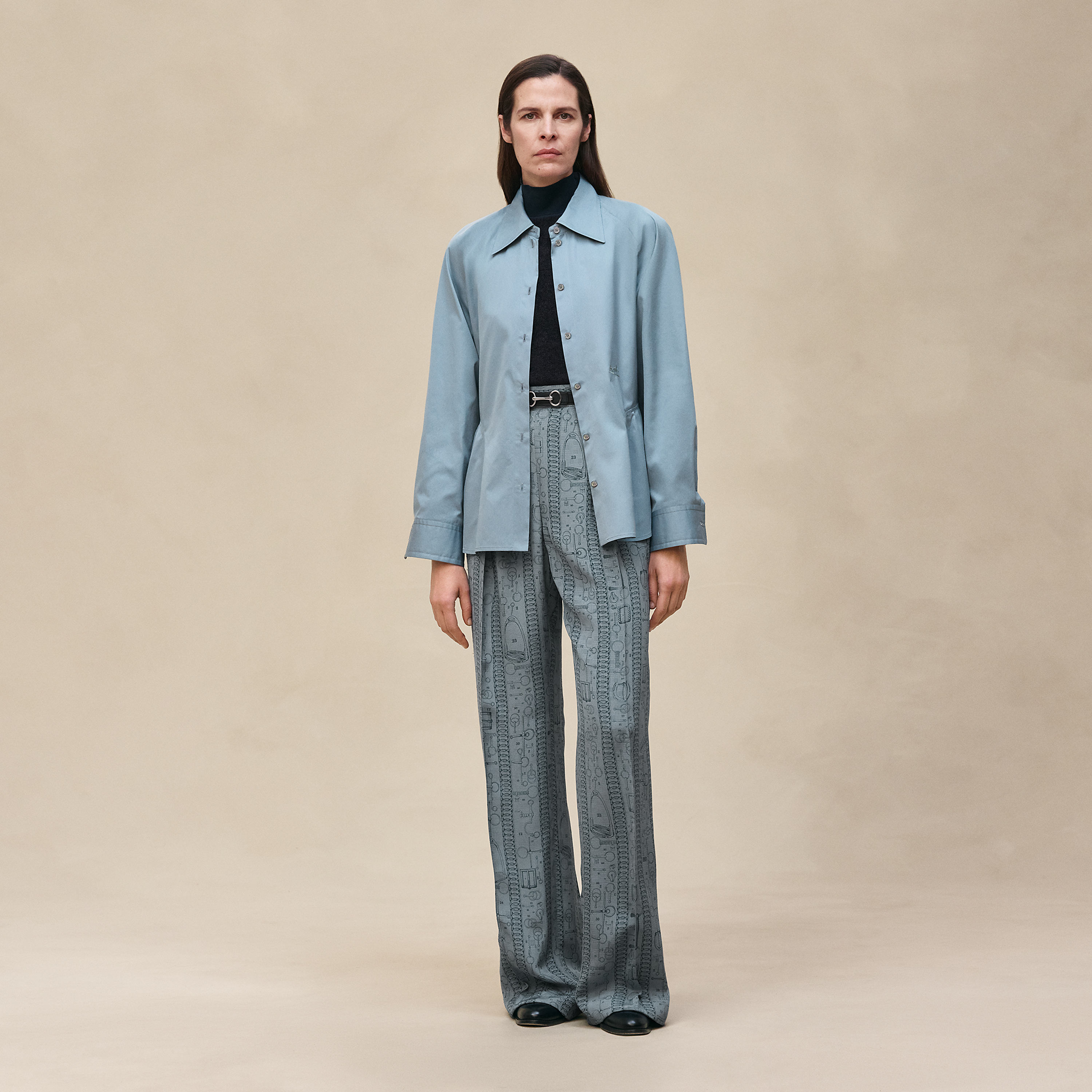 Pantalon imprimé « Cahier du Colporteur »