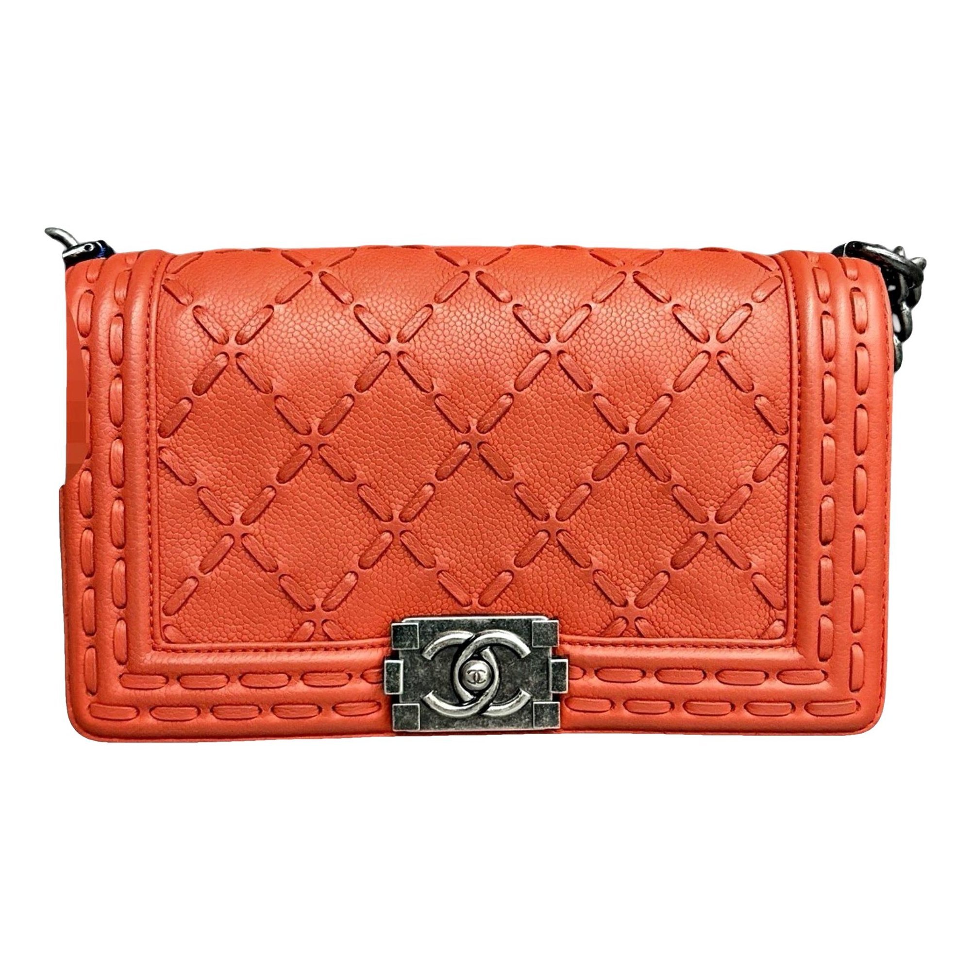 Boy leather bag