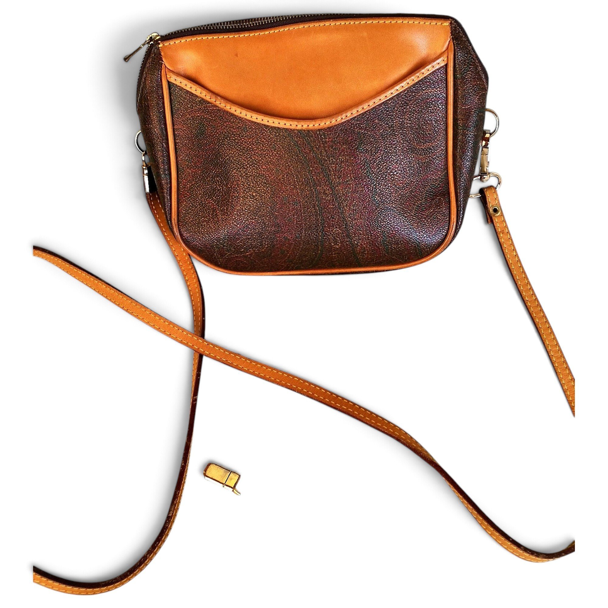 Leather crossbody bag