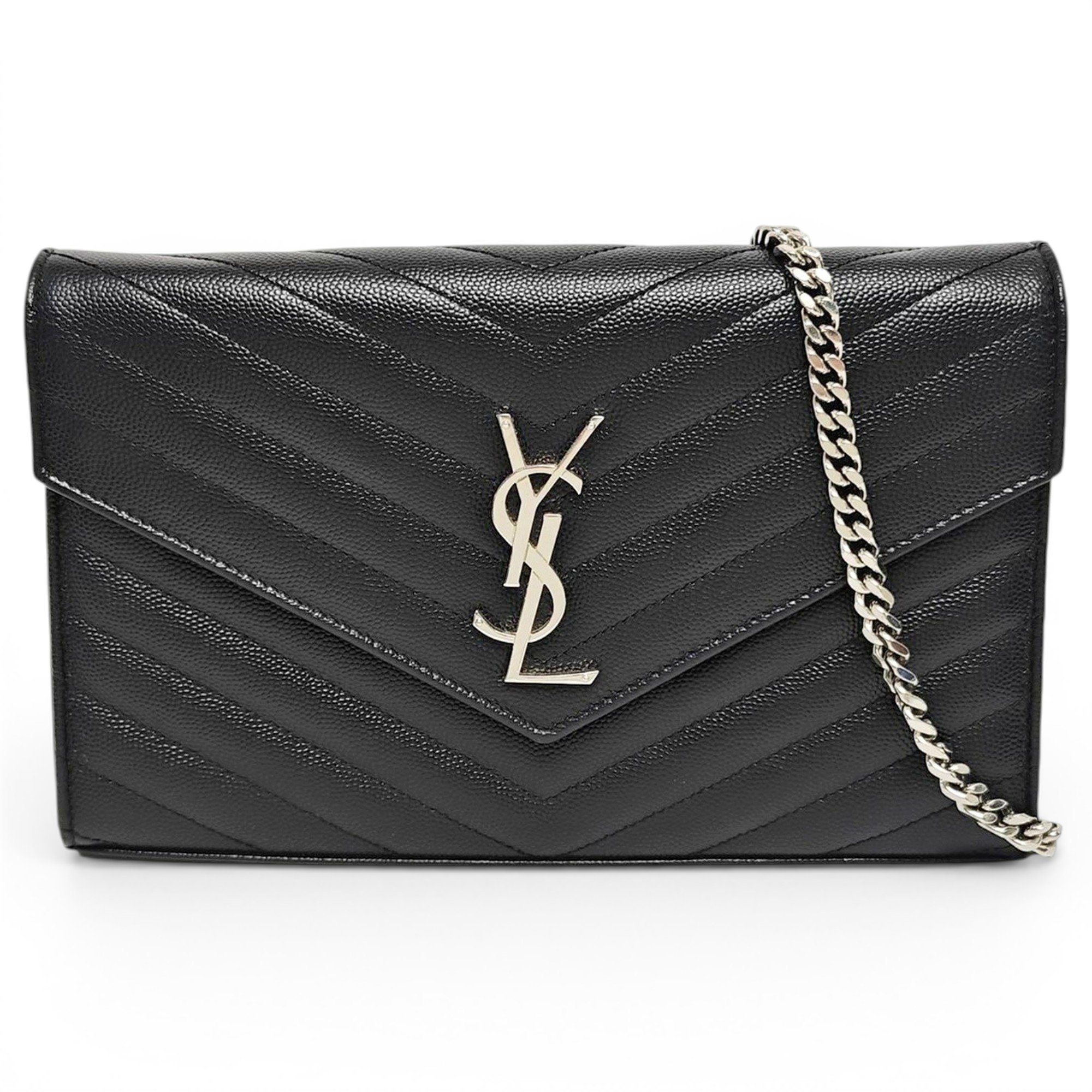 Baby monogramme leather handbag