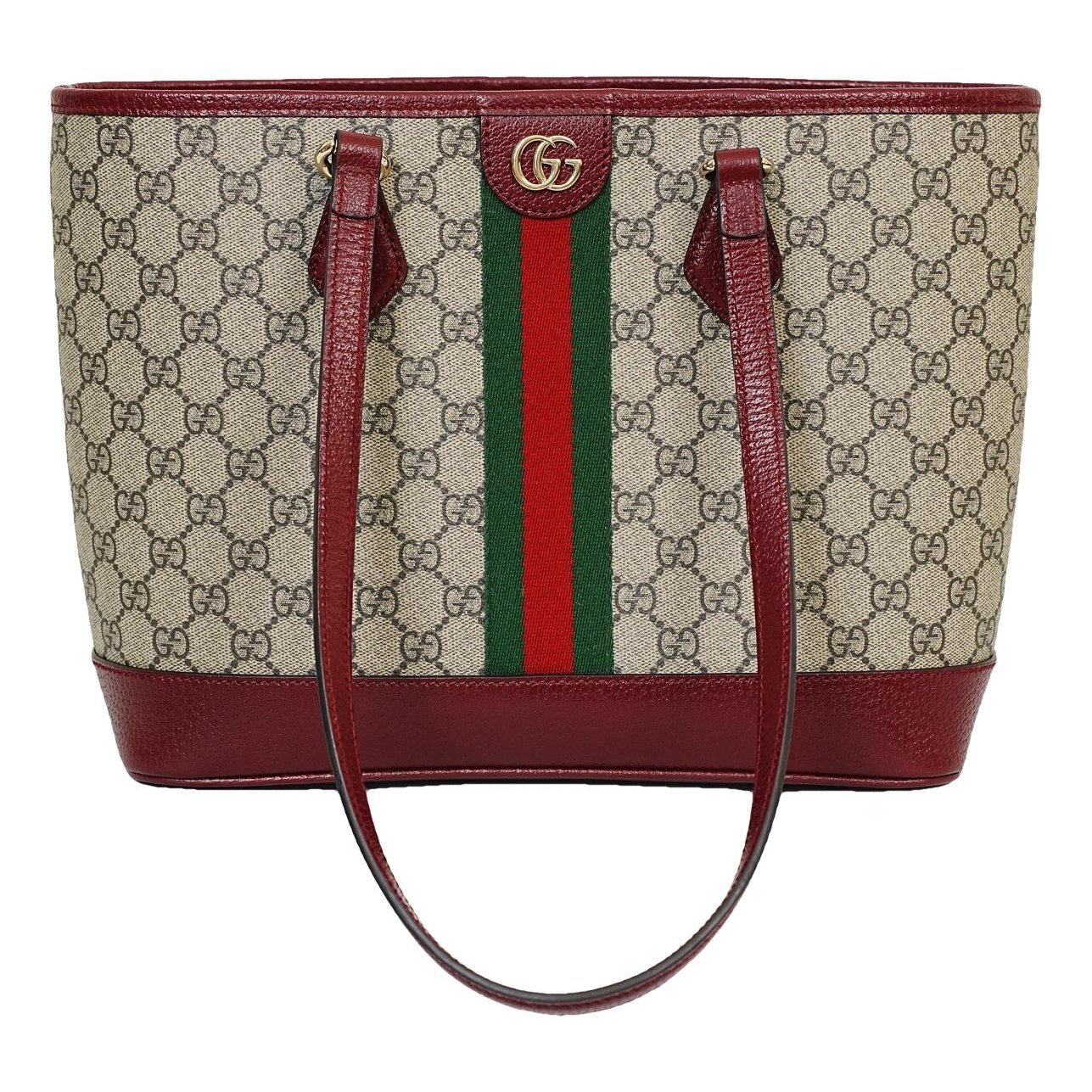 Ophidia Shopping leather handbag