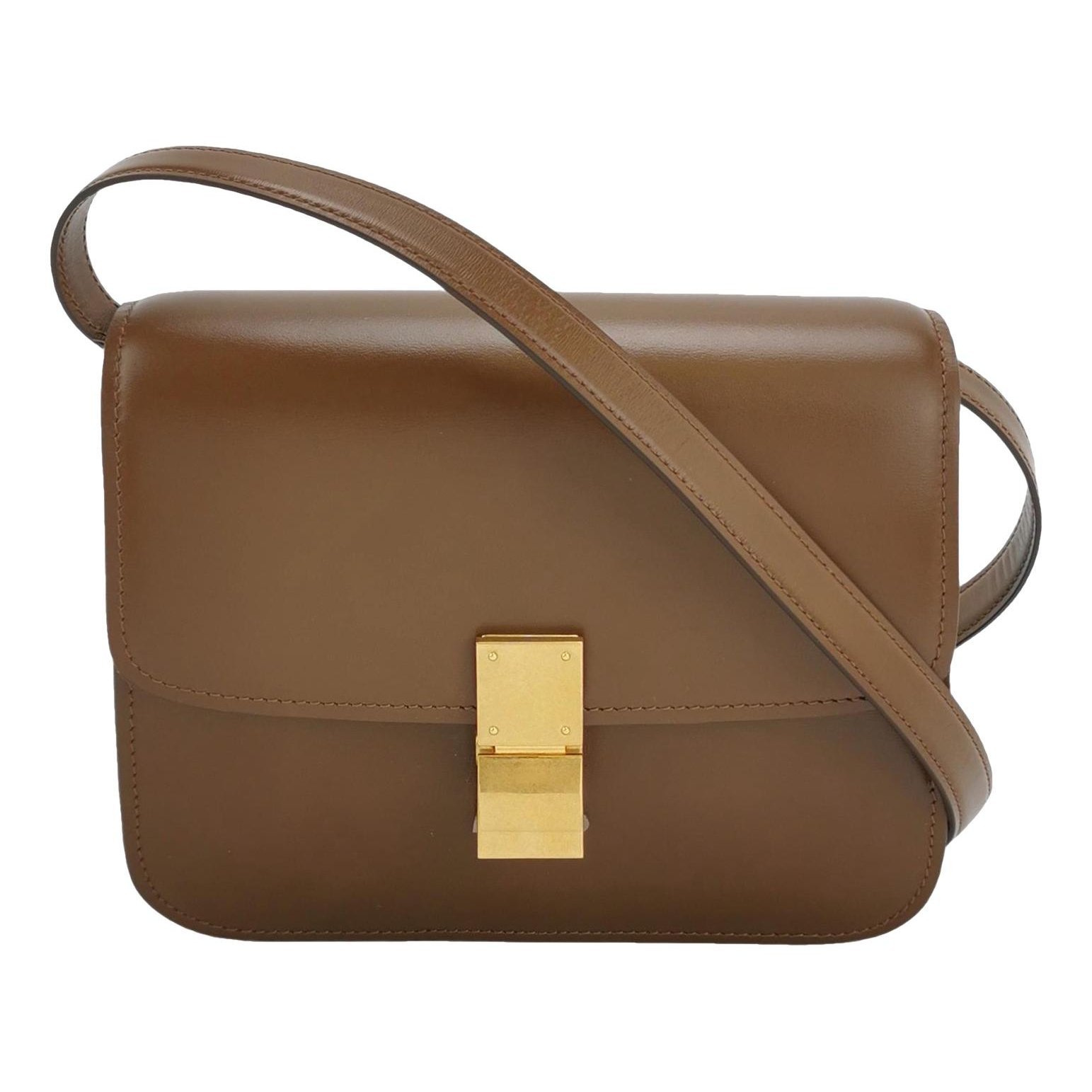 Classic leather handbag