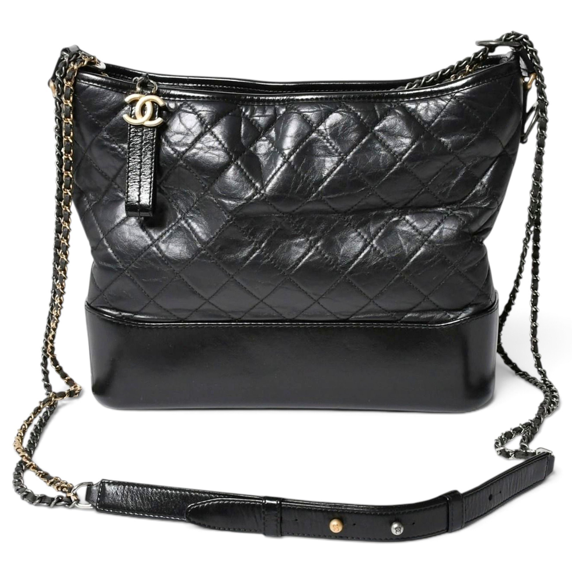Gabrielle pony-style calfskin handbag
