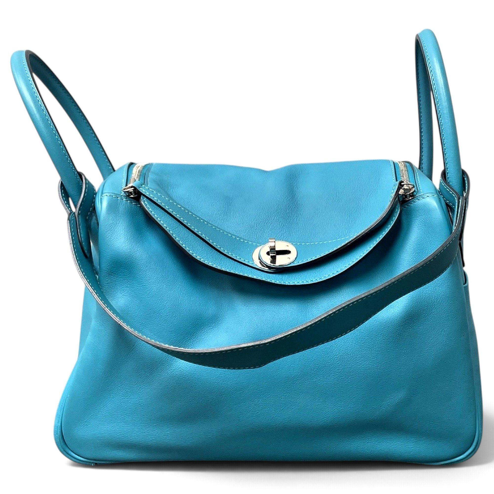 Lindy leather handbag