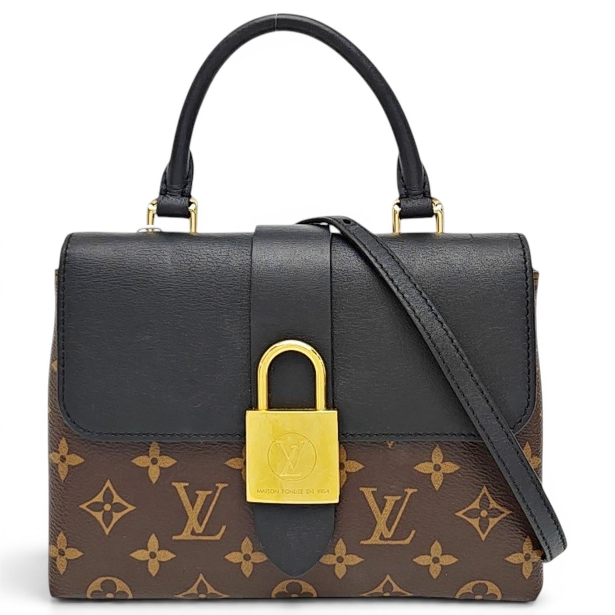 Locky BB leather handbag