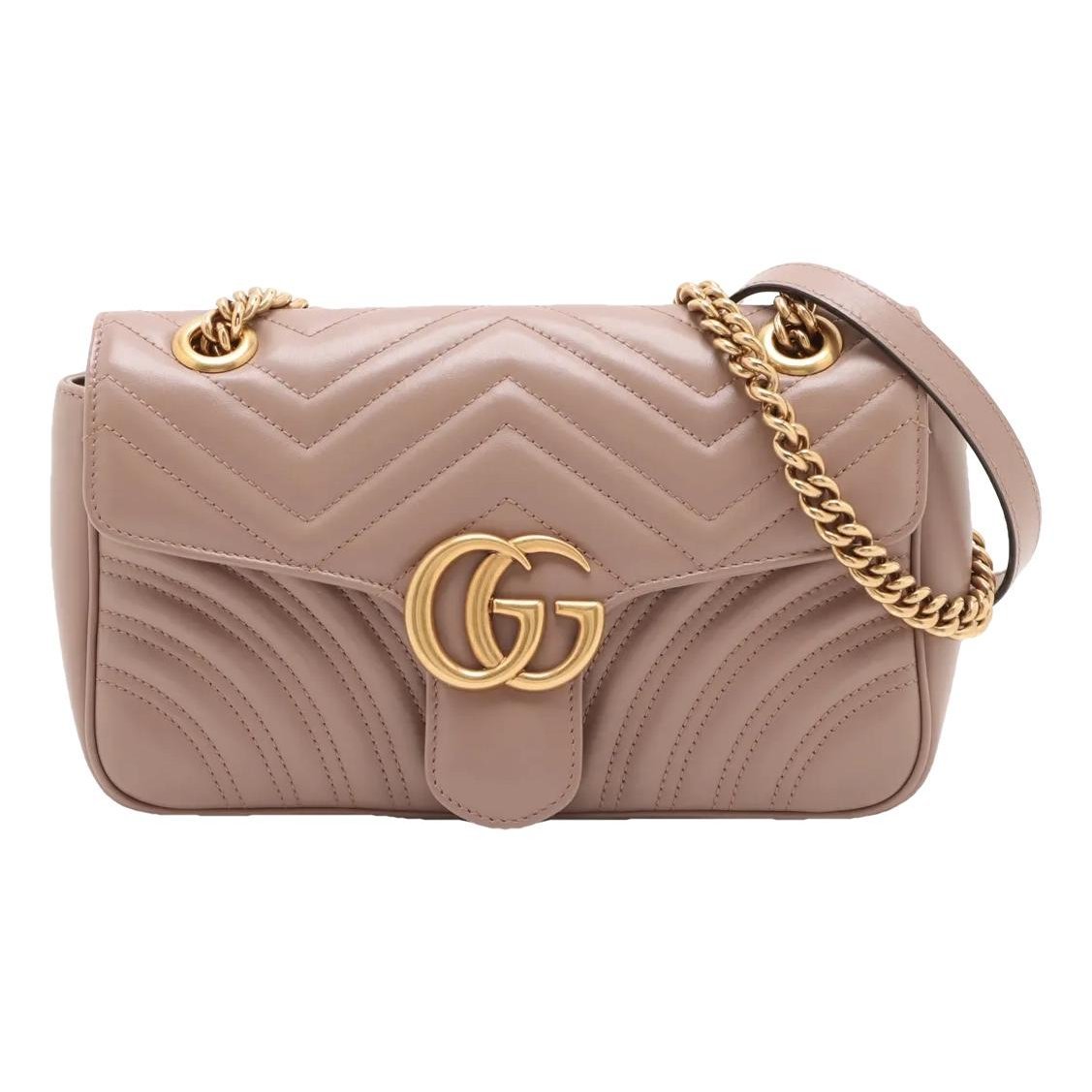 GG Marmont Flap leather crossbody bag