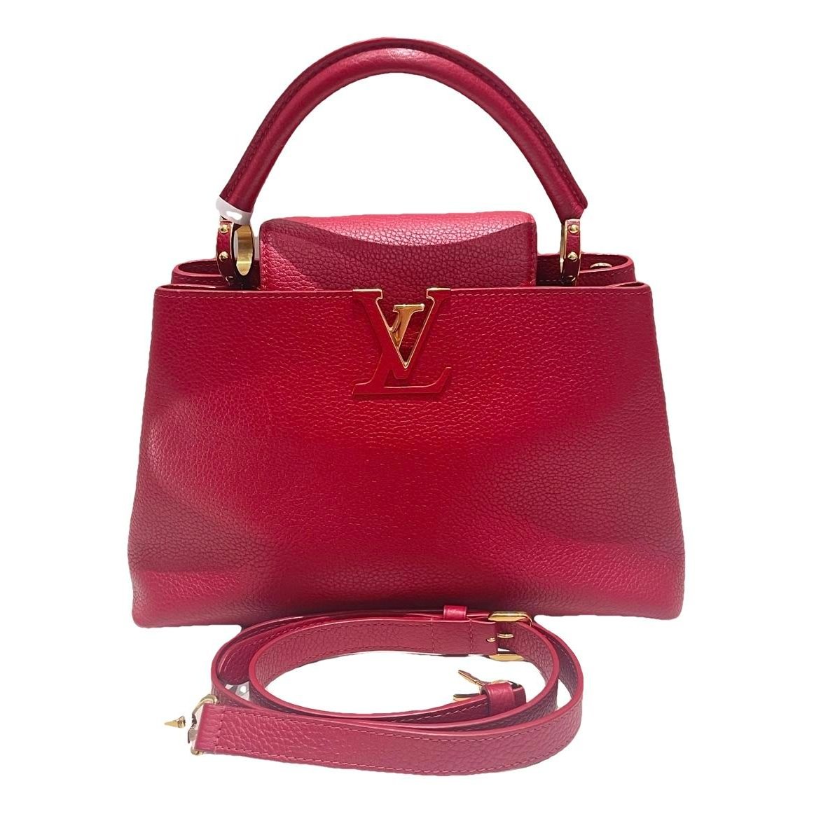 Capucines leather handbag