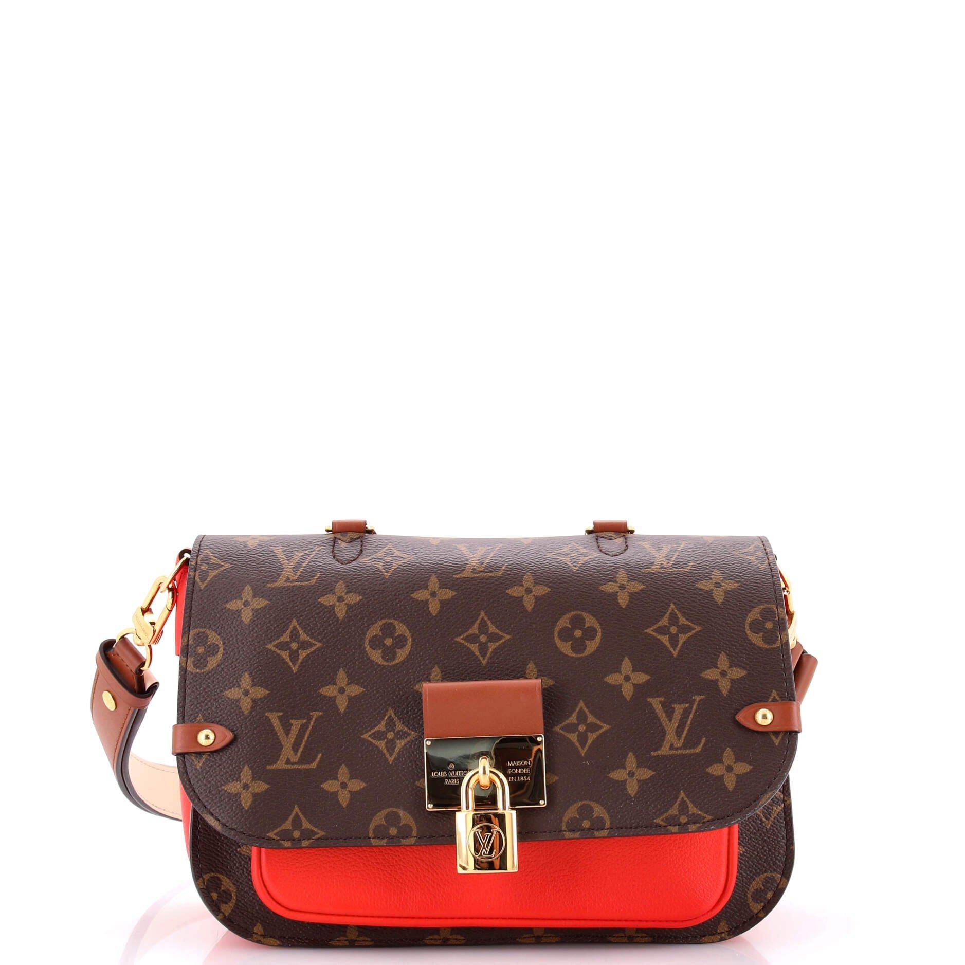 Vaugirard Handbag Monogram Canvas with Leather