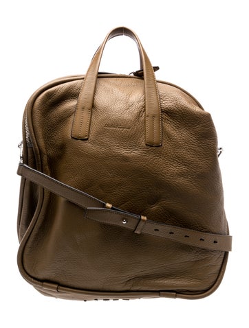 Leather Bucket Bag
