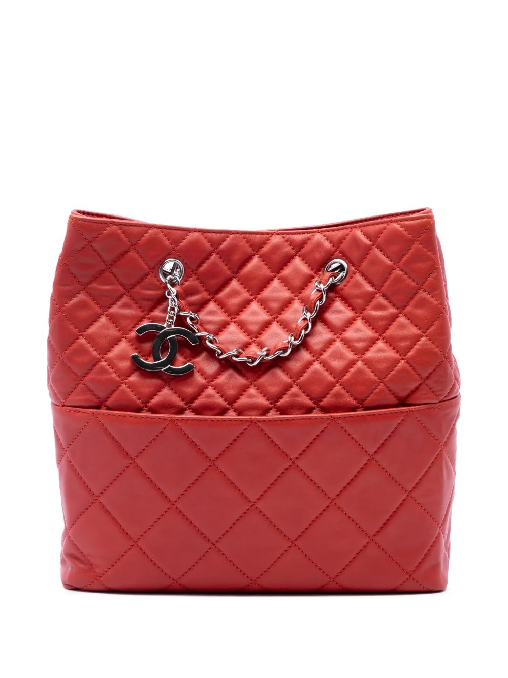2010-2011 Quilted Lambskin In The Business North South tote bag