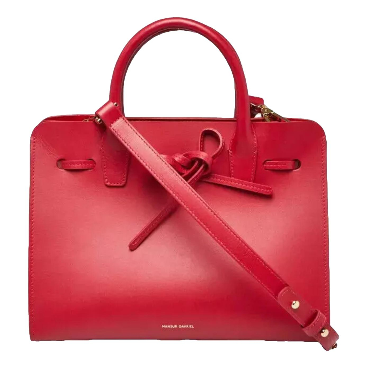 Mansur Gavriel Folded leather handbag