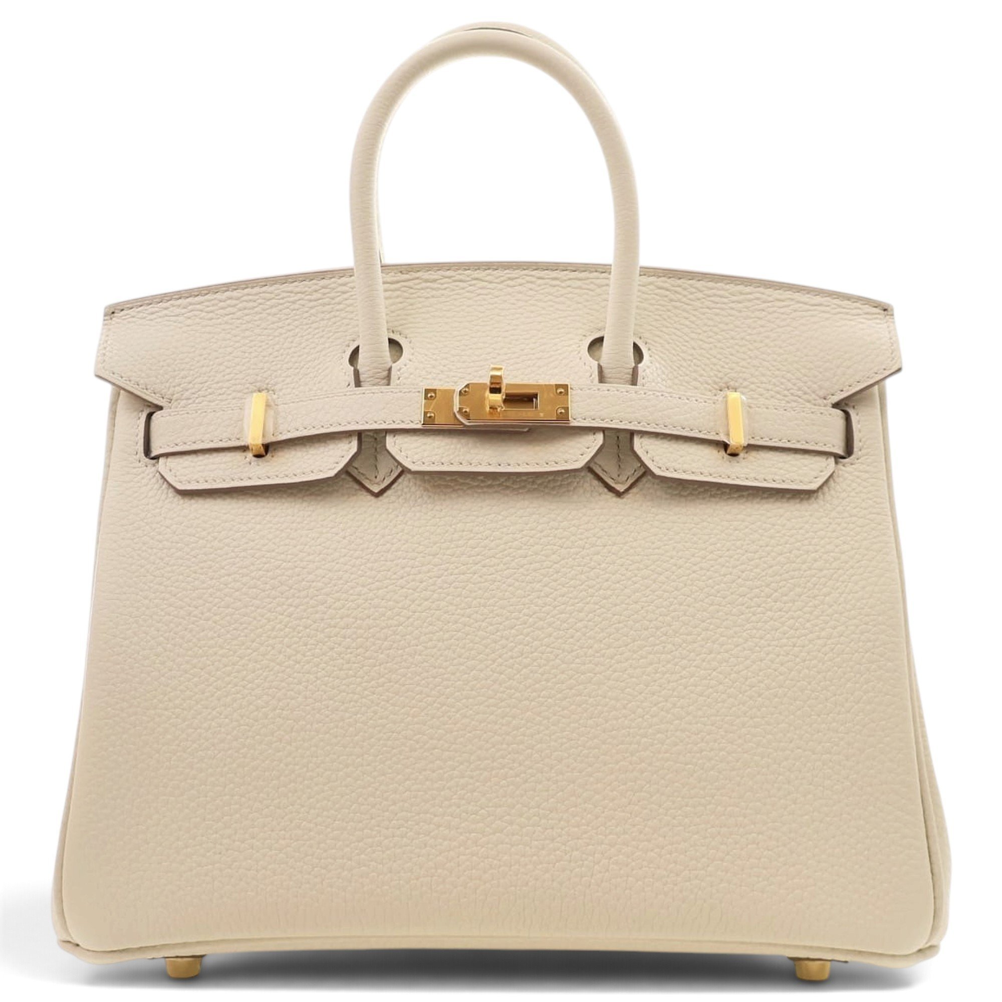 Birkin 25 leather tote