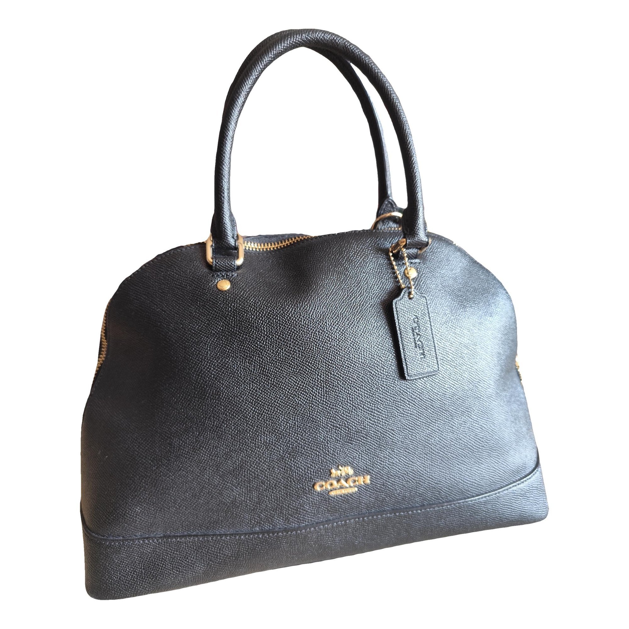 Cartable mini sierra leather handbag