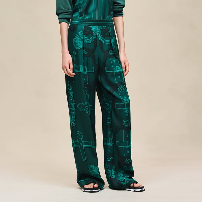 Vert Pin "Ferronnerie Remix" Pants