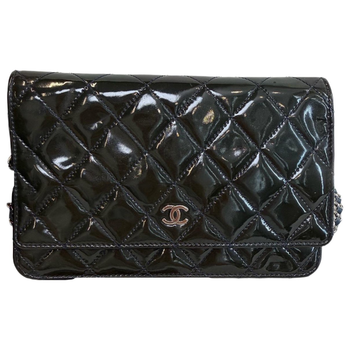 Wallet On Chain Timeless/Classique patent leather crossbody bag