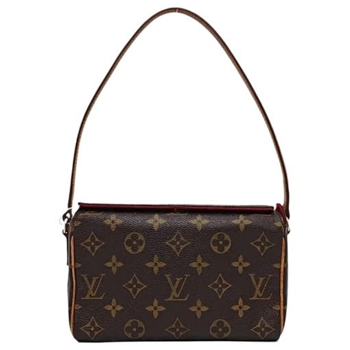 Recital leather handbag