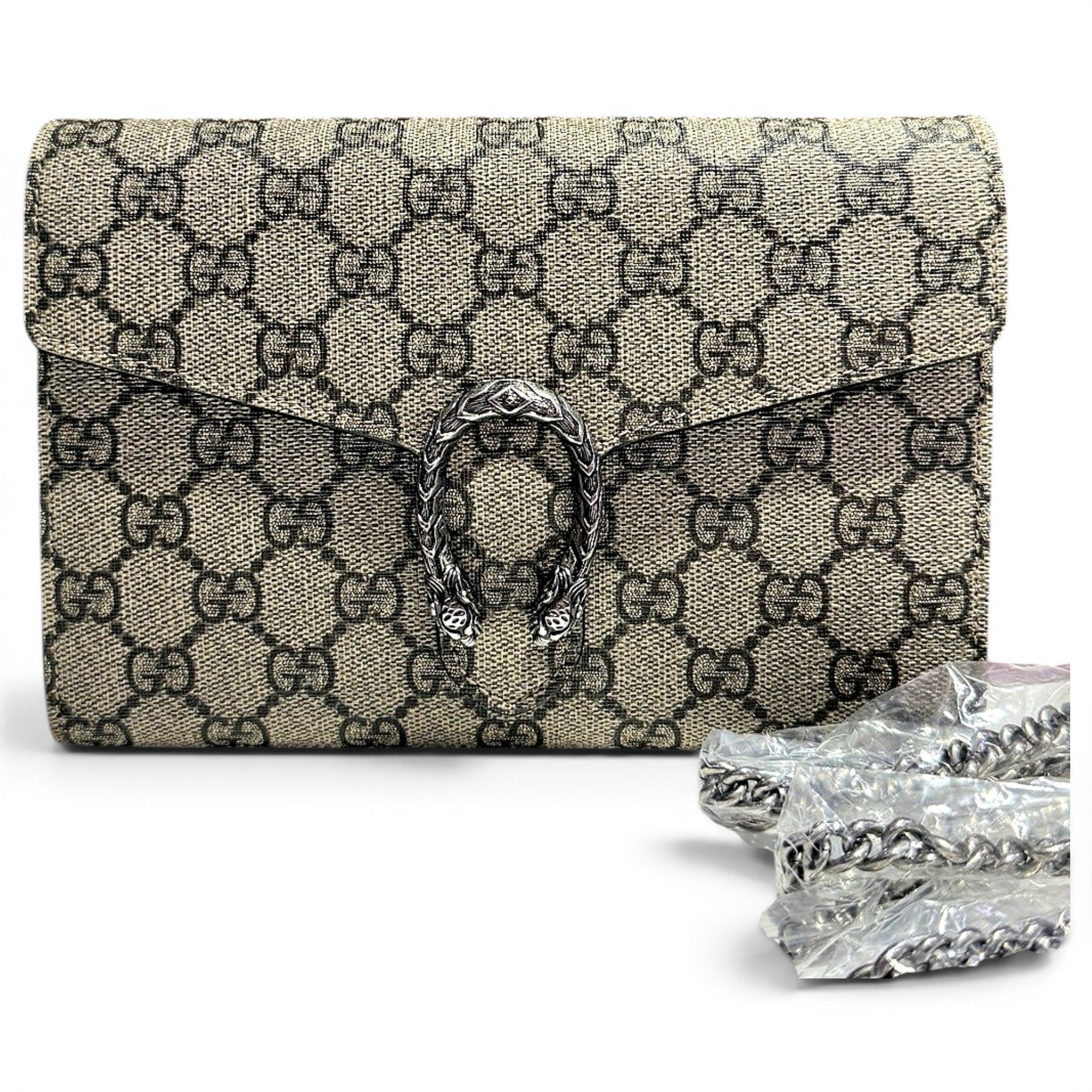 Dionysus Chain Wallet leather crossbody bag