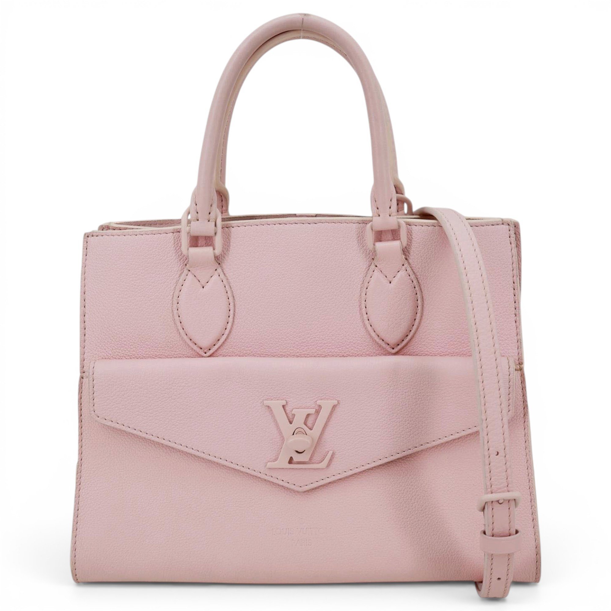 Leather tote