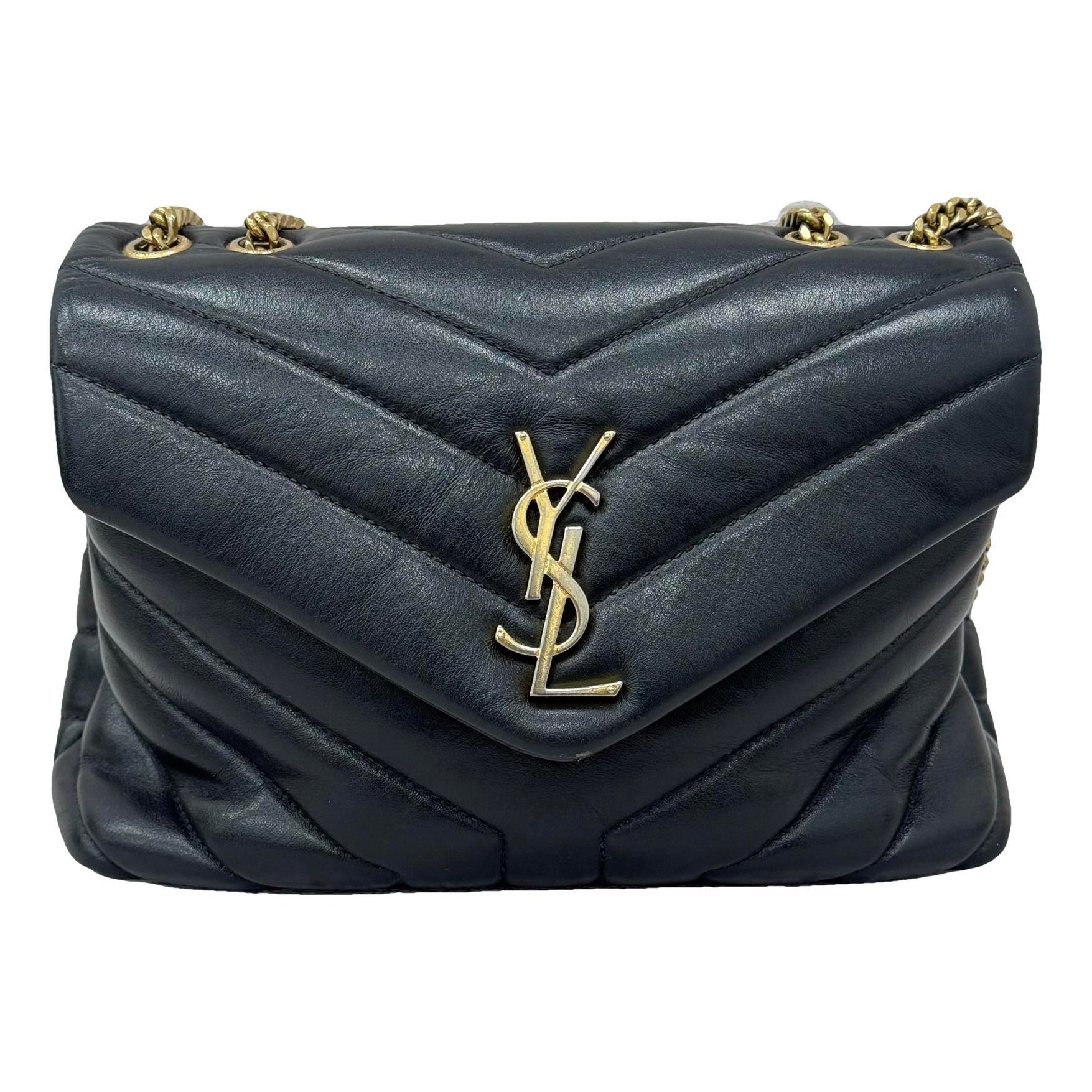Loulou leather handbag