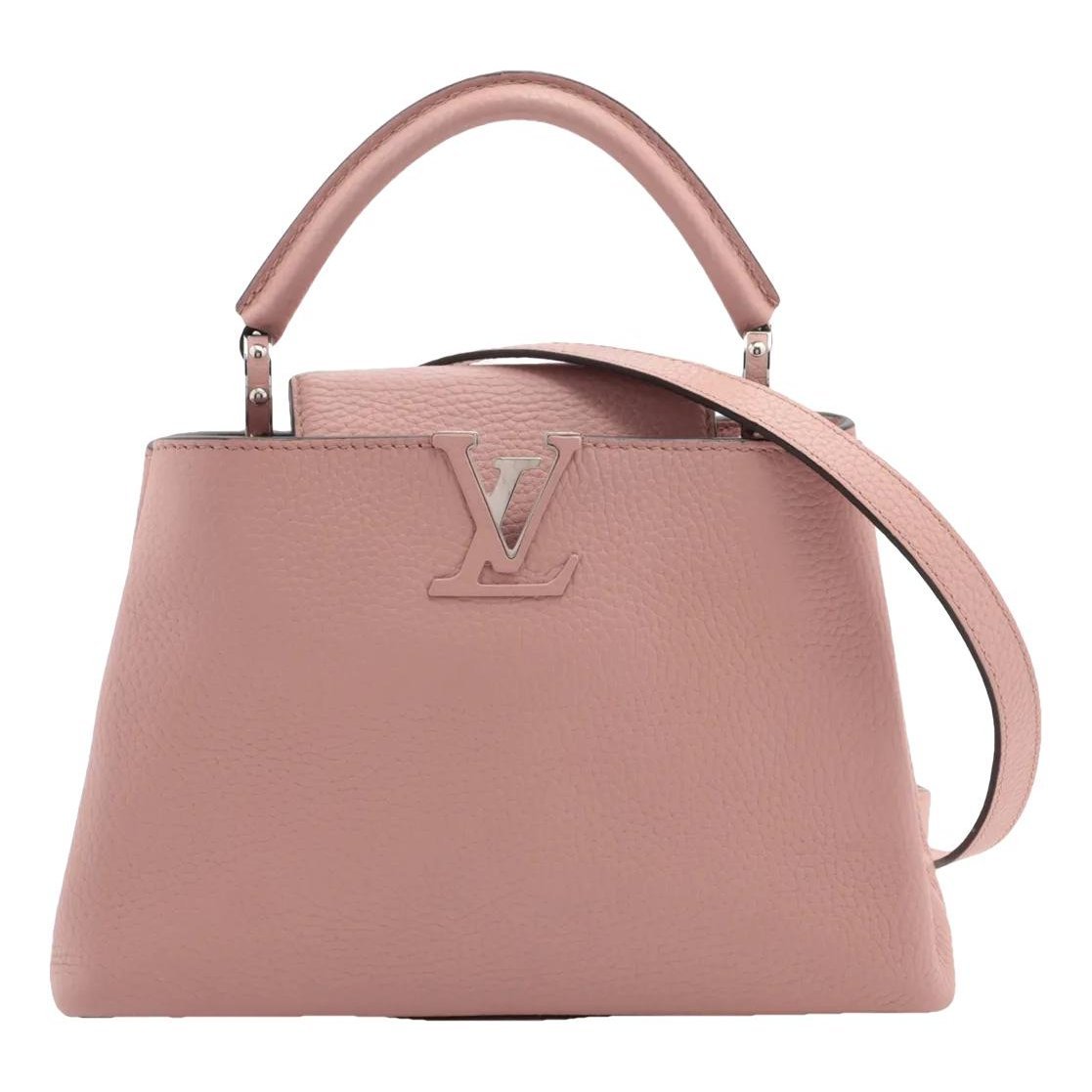 Capucines leather handbag