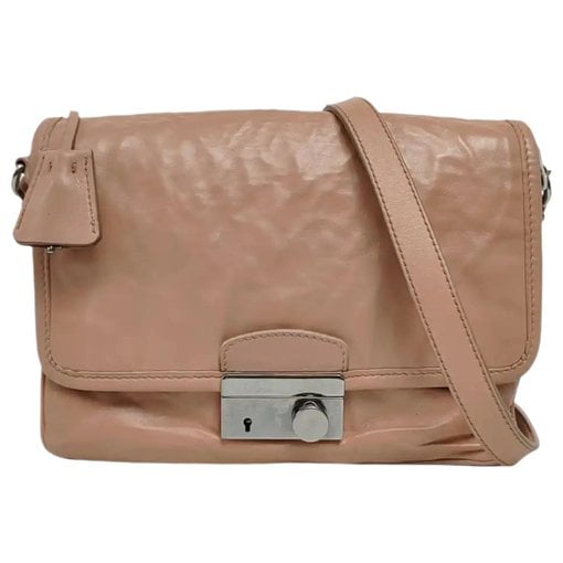 Leather crossbody bag
