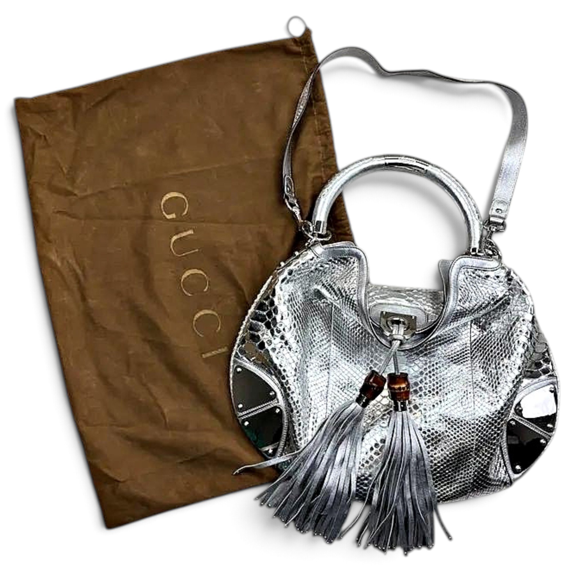 Leather handbag