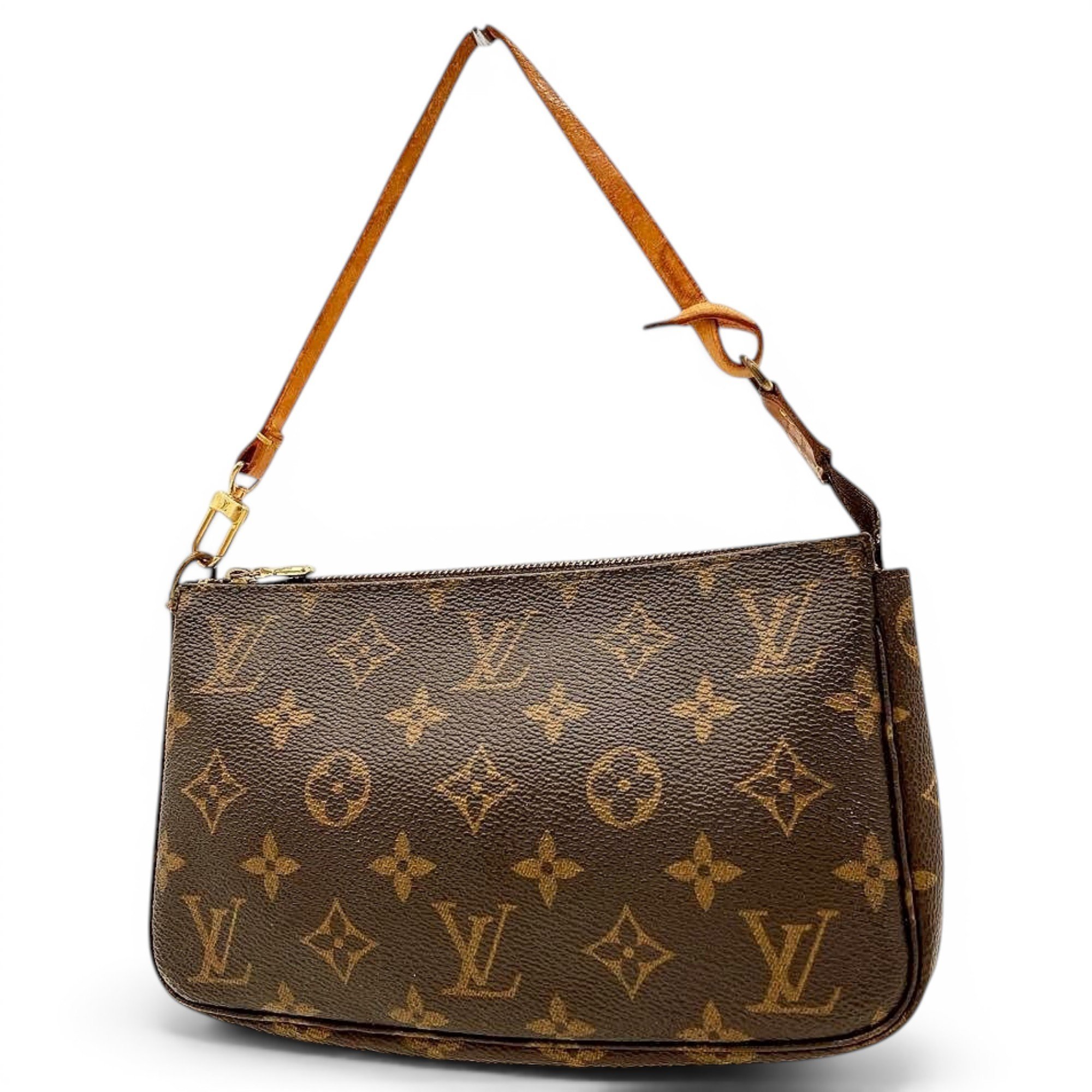 Pochette Accessoire leather handbag