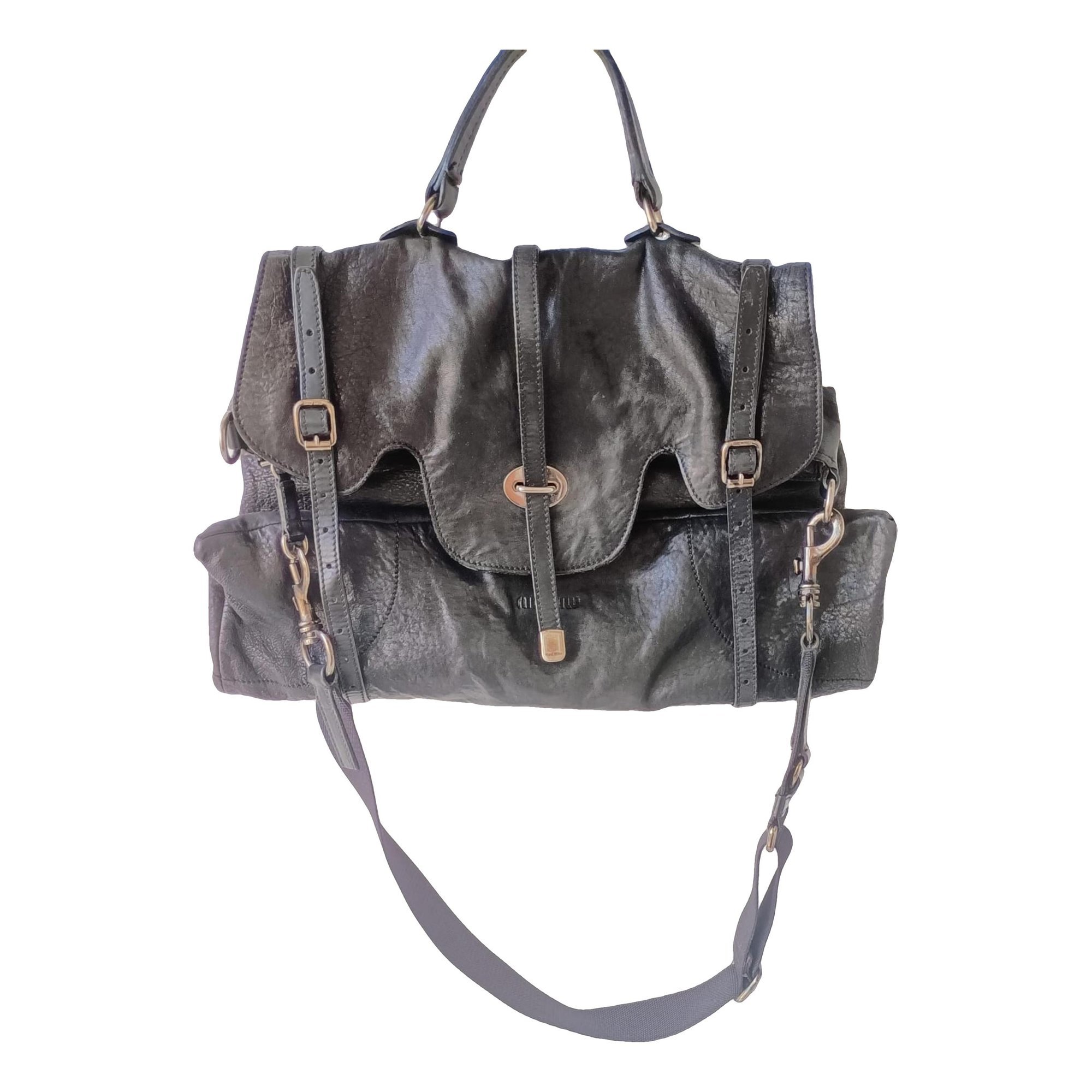 Leather handbag